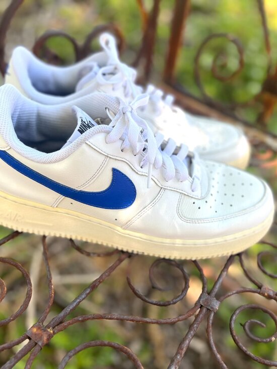 Nike Air Force 1 Low White Royal Blue “011 / 621” Men’s Size 10 main image 10